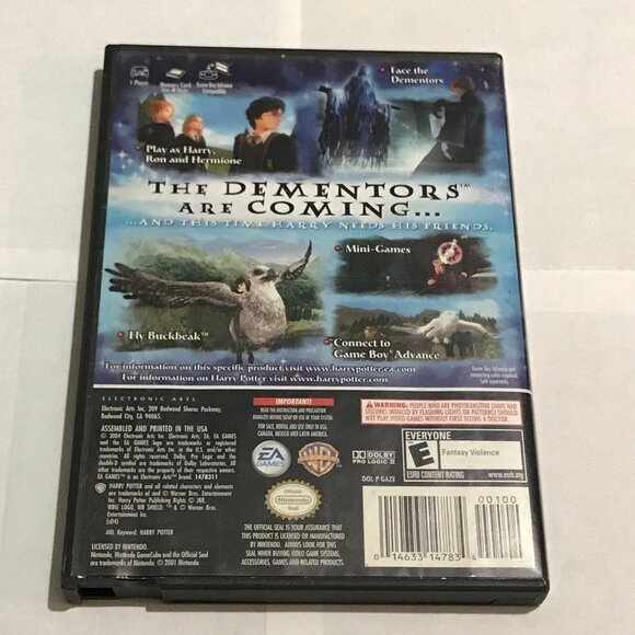Harry Potter and the Prisoner of Azkaban for Nintendo GameCube - Picture 2 of 3
